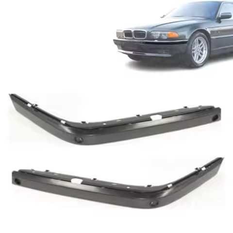 for 1995-2001 E38 BMW 740i 740iL 740iLP 750iL 750iLP Front Bumper Trim 51118170555 51118125309 51118