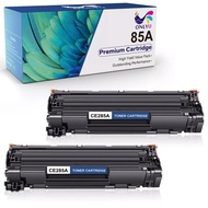 2PK Compatible for CE285A 85A Black Laser Toner Cartridge LaserJet P1102
