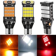 TB Spot Goods#Car LED Reverse light decoding T15 4014 45SMD High-brightness turn signal light Motorc
