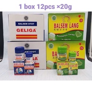 BALSEM CAP LANG / GELIGA 20g 💯ORIGINAL
