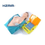 Half body CPR AED simulator first aid training dummy manikin