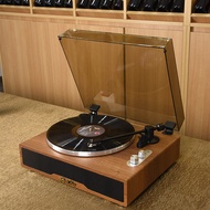Ready Stock Vinyl Record Player Gramophone Bluetooth Audio Wooden Player Ornaments Retro Record Play