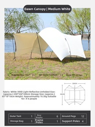 GLAMPING | Large Sun-Resistant Dome Tent
