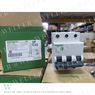 SCNEIDER MCB 1P - 16A / 1P - 32A  / 3P - 32A / 3P - 40A / 3P - 63A (1PCS)