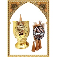 Incense Burner/Incense Burner Package Arabic Incense gaharu, Incense Cone Contents 50pcs