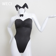 【READY STOCK】WECI Sexy Bunny Girl Outfit Reverse Body Suit Cosplay Rabbit Costume For Girls Bunny Lingerie Cute Sex Set Bad Hare Tail Elf Ear