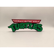 Ninja God Turtle Tmnt Logo Three-Dimensional Font Standing Sign Three-Dimensional Signboard Hand-Mad