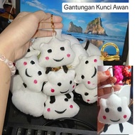 GANTUNGAN Cloud Keychain, Cute Keychain New Product