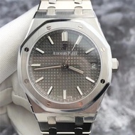 Aibi Royal Oak Men's Watch 15500ST Gray Plaid Disc Calendar Automatic Mechanical Watch Audemars Piguet