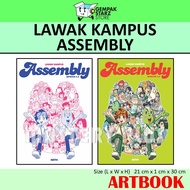 LAWAK KAMPUS ASSEMBLY ARTBOOK 2.0 & ARTBOOK 2.5 (AUTHOR KEITH ) 20th ANNIVERSARY  - GEMPAK STARZ KAD