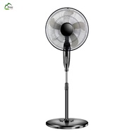 Ruixin Electric Appliances Simmo kipas Berdiri 16 inch Stand Fan 3 Speed Control 5 Blades Silent Fan