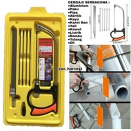 BISA COD!!!!Gergaji Multifungsi Set 3 Way Blade Magic Saw Gergaji Kayu Besi Pipa / Gegaji / Gegaji M