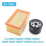 Motorcycle Accessories Air Filter Oil Filter Intake Cleaner Element For BMW F650GS F700GS F800GT F80