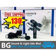 Ezitech TCM-88 Phantom Powered Wired Lavalier Clip Microphone