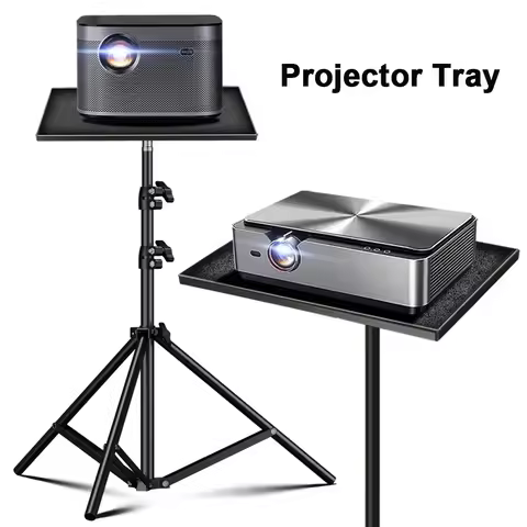 Projector Tray Stand Floor To Wall Desktop Shelf Laptop Stand Bedside Lift Telescopic Rod Live Tripo