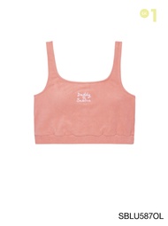 เสื้อชั้นใน WIRELESS BRA (ไม่มีโครง) คอลเลคชั่น DADDY LOVES SABINA รหัส SBLU587 สีส้มอ่อน