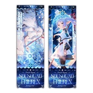 Cute Sousou no Frieren Beyond Journey's End laser card Himmel Frieren Stark Heiter Fern Card LOMO Anime Cards Toys for Children Christmas Gift