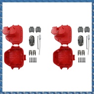 (FTQN) 2X ML1220 Battery Plastic Case for 12V Electric Drill NI-CD NI- Battery 1220 PA12 1222 1233S