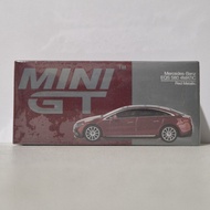 Mini GT Mercedes-Benz EQS 580 4MATIC Red Metallic