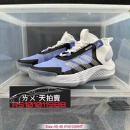 adidas 愛迪達 籃球鞋 Adizero Select 男鞋 白 藍 透明 籃球鞋 男款 實戰 三葉草