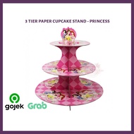 Cupcake Stand Cupcake Holder 3 Tier Paper Cupcake Stand Princess