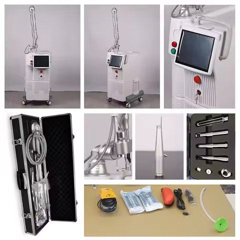 Fractional Co2 Laser Fotona 4D hair removal machine Vagina Tighting Pigment Removal face lifting New