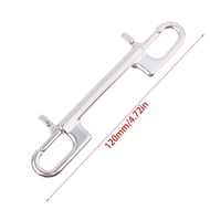 EELHOE | Dual Head Marine Diving D Ring Snap Hooks With Swivel Bolt Snap Hook Clip 316 Stainless Ste