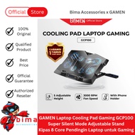 GAMEN Laptop Cooling Fan GCP100 8 Core Super Adjustable Stand ModeSilent