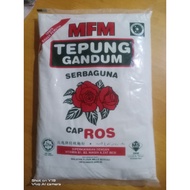 Tepung Putih/ Gandum/gandum/ros/rose/bunga merah/multipurpose flour/flour/ white flour/tepung gandum