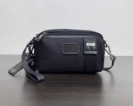 TUMI  Harrison系列 2223406彈道尼龍男士單肩包 黑色