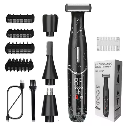Intimate Areas Haircut Precision Shaver Men Bikini Line Sensitive Razor Balls Eggs Pubic Hair Shavin