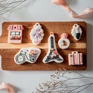 法國巴黎風 寶寶收涎/糖霜餅乾