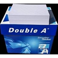 Double A 80-Pound Photocopying Paper A5 Hand-Cut (Two Packs In) FSC Certification