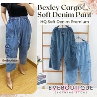 Bexley Cargo Soft Denim Premium Pant Eveboutique