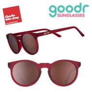 GOODR Circle G Sunglasses Im Wearing Burgundy Sports Glasses - CG Series - Running Glasses - Cycling