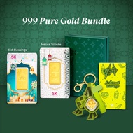 SK Jewellery Hari Raya Blessings 999 Gold Bar Bundle