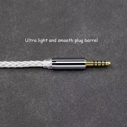 8 Core 99% 7n Pure Silver Palladium Earphone Cable For Sennheiser IE200 IE300 IE900 IE600 LN008395