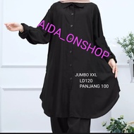 Tunik Fisa Tunik Jumbo Tunik Wanita Tunik Muslimah Tunik Hijab Tunik Busui Ld120 Oversize COD