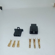 3 pin male female socket 3 pin male female socket universal car motorcycle connection socket