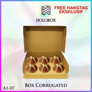 / Box / Box Plain Box / Packaging Cake Tart Multipurpose/ Size 32x21.5x6.5 A1-07