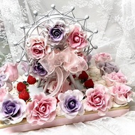 玫瑰花摩天輪 居家 店面 婚禮 擺件 擺飾 家飾 禮物