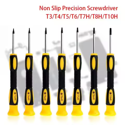 T3/T4/T5/T6/T7H/T8H/T10H Torx Screwdriver With Hole Plastic Disassembly Repair Tools for xbox 360, x