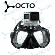 Mask | Diving Mask Octo Dv2 (-2.00 S/D -9.00) Black Color
