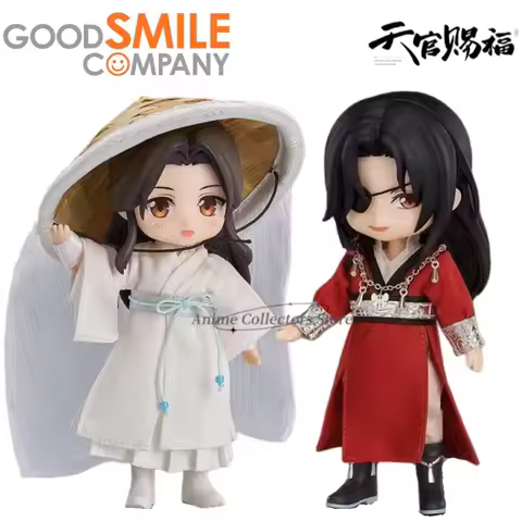 Dalam Stok Senyum Baik GSC Boneka Nendoroid Heaven Pakaian Berkat Resmi Set Xie Lian 14cm PVC Figur 