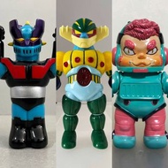 Kaiju One 壹工房 - 大亂鬥 2.0 MAZINGER Z 鐵甲萬能俠 $400 / JEEG 金剛飛天鑽 磁力鐵甲人 初版 $800 / Kirinwebber - SODA DANNEL