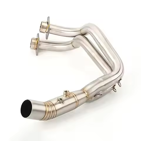 For Yamaha YZFR7 MT07 FZ07 XSR700 Tracer 7 R7 2014-2024 Escape Slip-On Motorcycle Exhaust System Hea
