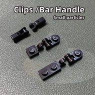 10pcs Plate Special with Clip 61252 Joints Bar Holder 23443 Technic Brick 11090 Small particles Buil
