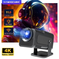 Magcubic 4K Android 11 Projector Native 1080P 390ANSI HY320 Dual Wifi6 BT5.0 1920*1080P Cinema porta