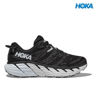 HOKA Women Gaviota 4 Wide Running Shoes - Black / White