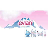 Evian Natural Mineral Water 330ml/ 500ml/ 1.5L